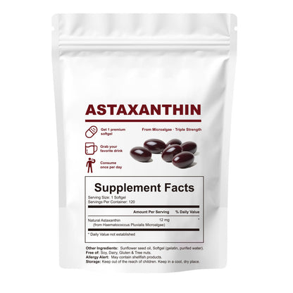 Antarctic Krill Oil Astaxanthin Soft Capsules